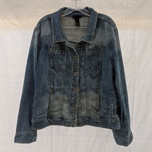 Lane Bryant Denim Jacket Size 24